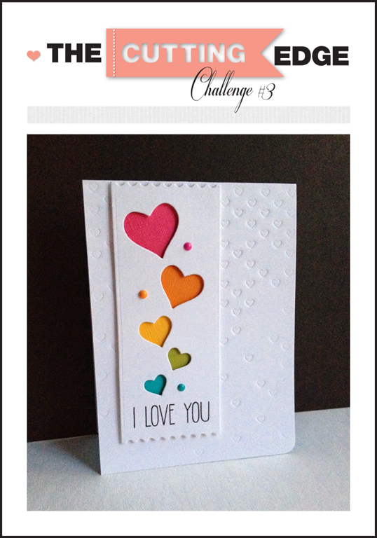 My Little Creative Escape RCFor You {The Cutting Edge Challenge no.3}